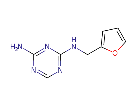 N-(2-Furylmethyl)-1,3,5-triazine-2,4-diamine