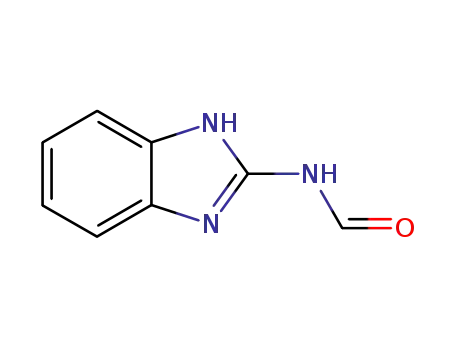 Molecular Structure of 98554-99-5 (Formamide, N-1H-benzimidazol-2-yl- (9CI))
