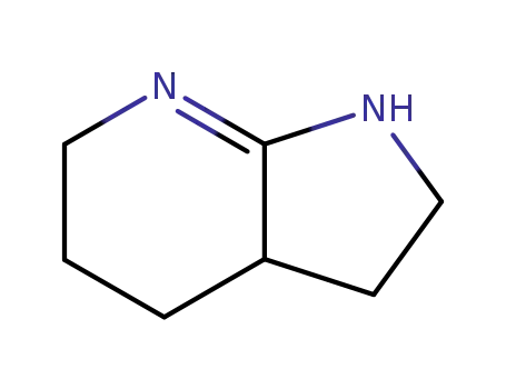Molecular Structure of 98336-66-4 (1H-PYRROLO[2,3-B]PYRIDINE, 2,3,3A,4,5,6-HEXAHYDRO-)
