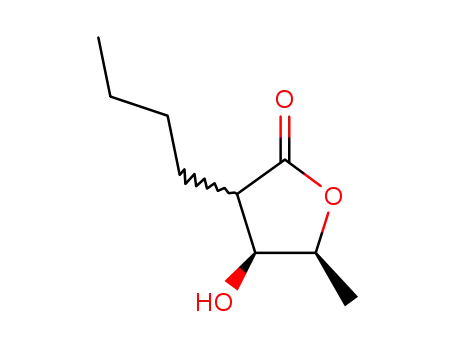(4S,5S)-3-butyl-4-hydroxy-5-methyltetrahydro-2-furanone