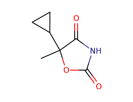 2,4-OXAZOLIDINEDIONE,5-CYCLOPROPYL-5-METHYL-