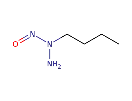 Molecular Structure of 62507-62-4 (Hydrazine, 1-butyl-1-nitroso-)