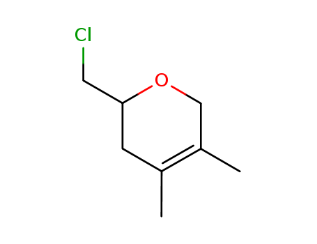 2H-Pyran,2-(chloromethyl)-3,6-dihydro-4,5-dimethyl-
