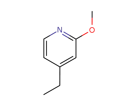 Molecular Structure of 98593-17-0 (Pyridine, 4-ethyl-2-methoxy- (6CI,9CI))