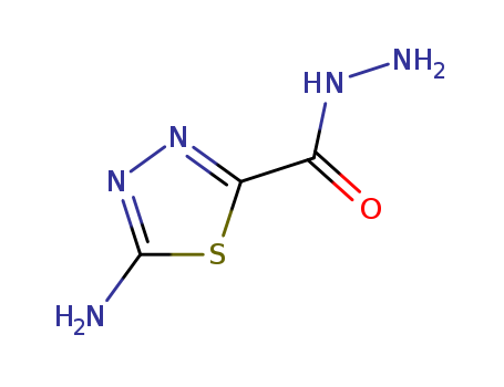 1,3,4-THIADIAZOLE-2-CARBOXYLIC ACID,5-AMINO-,HYDRAZIDECAS
