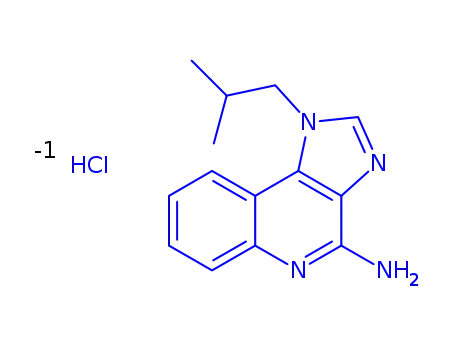 Molecular Structure of 99011-78-6 (IMiquiMod (hydrochloride))