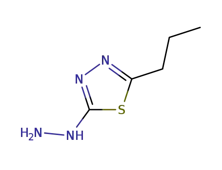 1,3,4-Thiadiazole,  2-hydrazino-5-propyl-  (6CI)