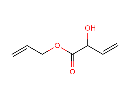 Molecular Structure of 98272-42-5 (2-HYDROXY-BUT-3-ENOIC ACID ALLYL ESTER)