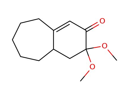 3,3-dimethoxy-3,4,4a,5,6,7,8,9-octahydro-2(2H)-benzocycloheptenone