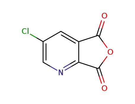 Molecular Structure of 98278-86-5 (3-Chloro-furo[3,4-b]pyridine-5,7-dione)