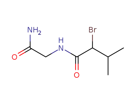<i>N</i>-(α-bromo-isovaleryl)-glycine amide