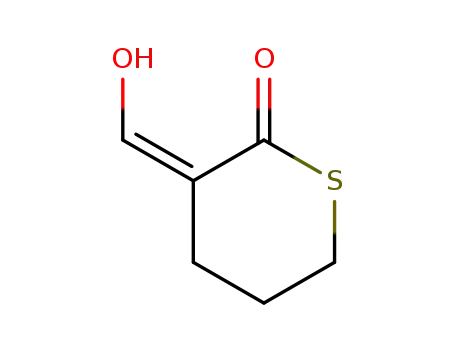 Molecular Structure of 98135-89-8 (Valeric acid, 2-(hydroxymethylene)-5-mercapto-, delta-(thio lactone) (6CI))