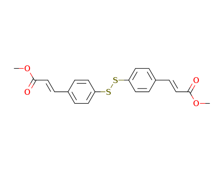 (4,4'-DICINNAMOYLDISULFIDE)DIMETHYL ESTER