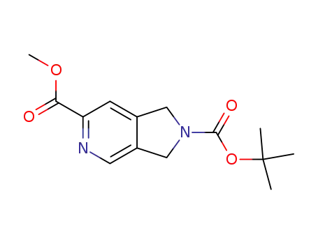 2H-Pyrrolo[3,4-c]pyridine-2,6-dicarboxylic acid, 1,3-dihydro-,
2-(1,1-dimethylethyl) 6-methyl ester