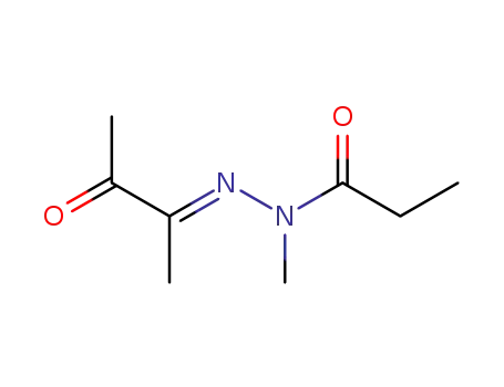 Propionic  acid,  methyl(1-methylacetonylidene)hydrazide  (6CI)