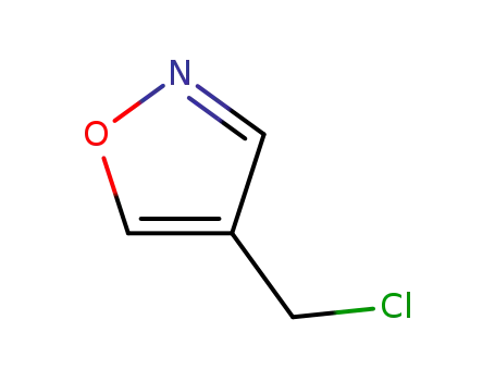 Molecular Structure of 98020-14-5 (4-(CHLOROMETHYL)ISOXAZOLE)