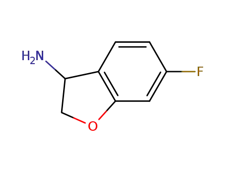 Molecular Structure of 1228559-33-8 ((3S)-6-FLUORO-2,3-DIHYDROBENZO[B]FURAN-3-YLAMINE)