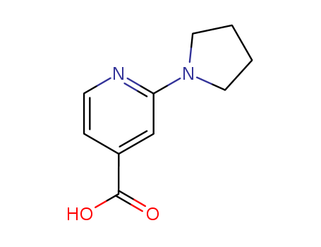 4-Pyridinecarboxylicacid, 2-(1-pyrrolidinyl)-