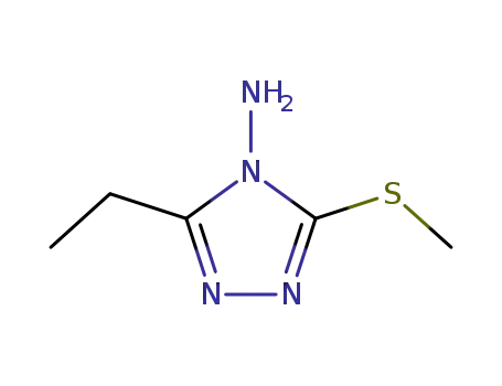3-에틸-5-메틸설파닐-[1,2,4]트라이아졸-4-일라민