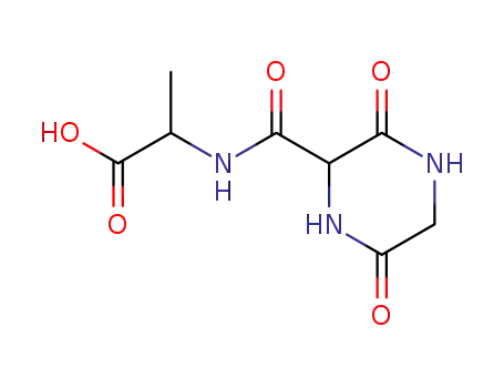 알라닌, N-(3,6-디옥소-2-피페라지닐카르보닐)-(6CI)