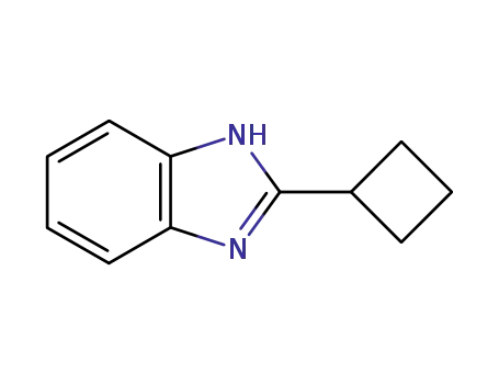 Molecular Structure of 97968-80-4 (2-Cyclobutylbenzimidazole)