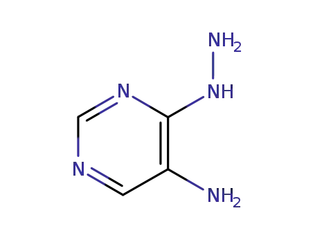 피리미딘, 5-아미노-4-히드라지노-(6CI)