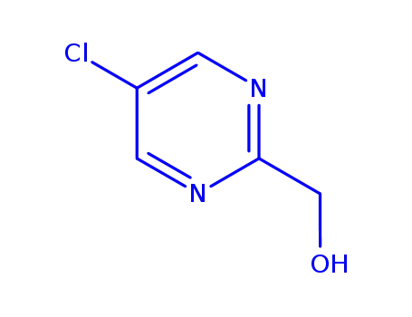 Molecular Structure of 944902-98-1 ((5-Chloro-pyriMidin-2-yl)-Methanol)