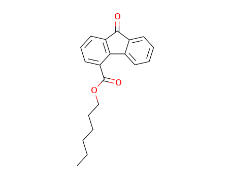 9H-Fluorene-4-carboxylicacid, 9-oxo-, hexyl ester cas  94580-60-6