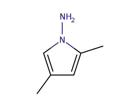 1H- 피롤 -1- 아민, 2,4- 디메틸-(9CI)