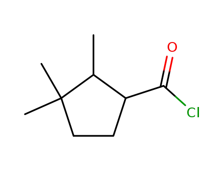 Cyclopentanecarbonyl chloride, 2,3,3-trimethyl- (6CI)