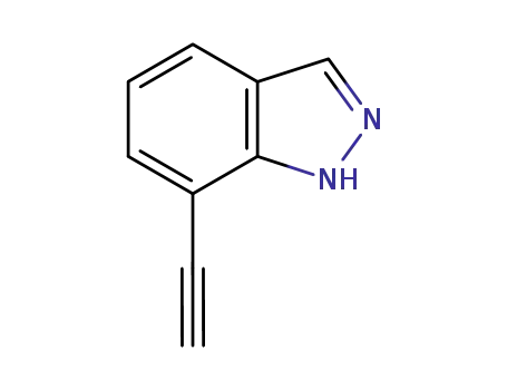 Molecular Structure of 945761-99-9 (7-ethynyl-1H-indazole)