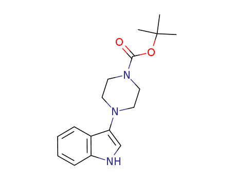 tert-butyl-4-(1H-indol-3-yl)-piperazine-1-carboxylate