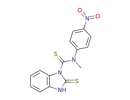 1H-Benzimidazole-1-carbothioamide,
2,3-dihydro-N-methyl-N-(4-nitrophenyl)-2-thioxo-
