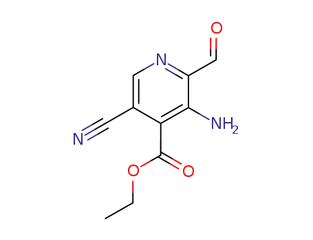 에틸 3-aMino-5-시아노-2-for밀리소니코티네이트