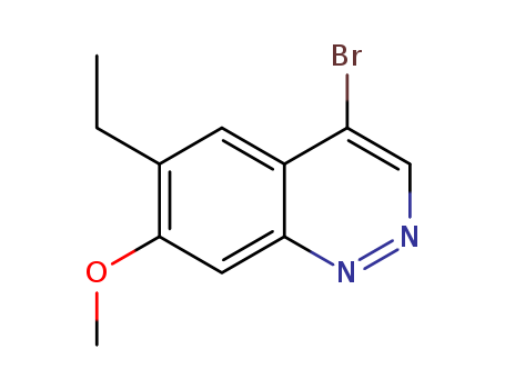4-Bromo-6-ethyl-7-methoxycinnoline