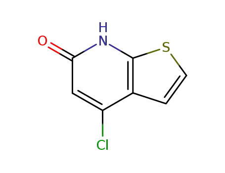 Molecular Structure of 99429-81-9 (4-Chlorothieno[2,3-b]pyridin-6(7H)-one)