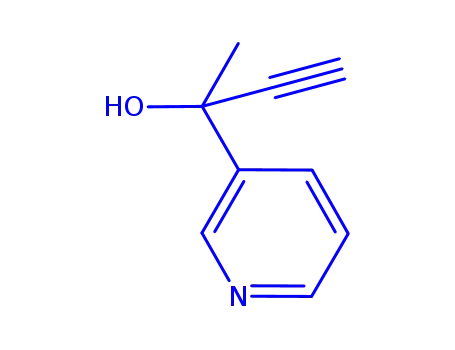3-피리딘메탄올,알파-에티닐-알파-메틸-(6CI)