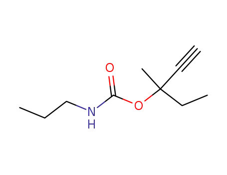 Carbamic acid, propyl-, 1-ethyl-1-methyl-2-propynyl ester (6CI)