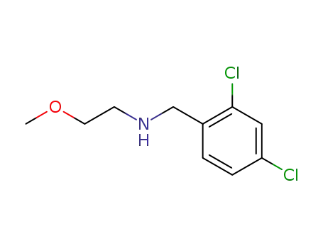 Molecular Structure of 99188-22-4 (N-(2,4-DICHLOROBENZYL)-2-METHOXYETHANAMINE)
