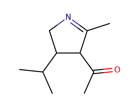 케톤, 4-이소프로필-2-메틸-1-피롤린-3-일 메틸(6CI)