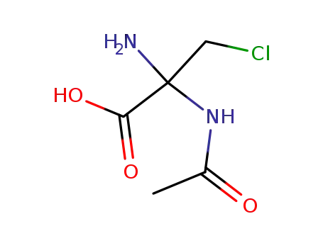 프로피온산, 2-아세트아미도-2-아미노-3-클로로-(6CI)