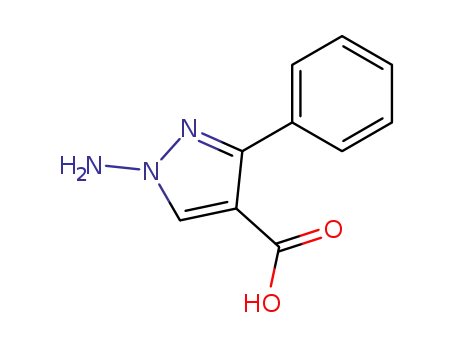 1-Amino-3-phenyl-1H-pyrazole-4-carboxylic acid