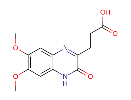 3-(6,7-Dimethoxy-3-oxo-3,4-dihydro-quinoxalin-2-YL)-propionic acid