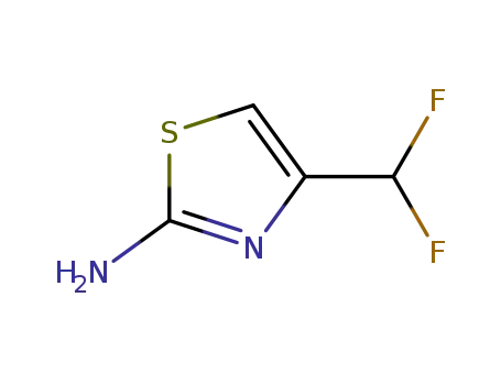 2-Thiazolamine,  4-(difluoromethyl)-