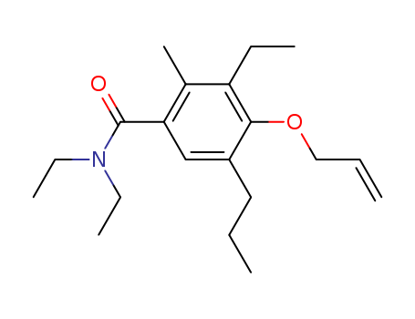 4-(ALLYLOXY)-5-PROPYL-N,N,3-TRIETHYL-O-TOLUAMIDE