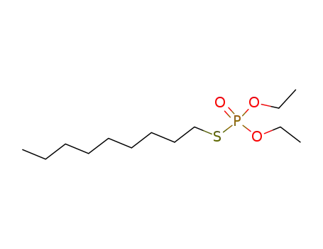 Molecular Structure of 995-55-1 (O,O-diethyl S-nonyl phosphorothioate)