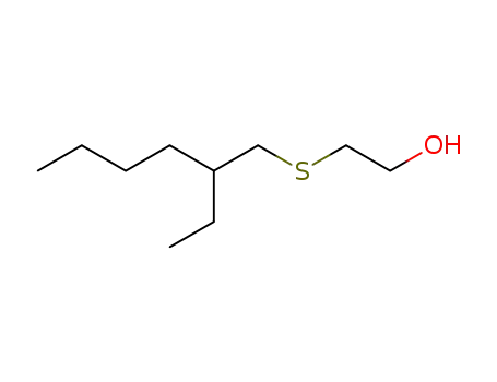 Molecular Structure of 99867-99-9 (2-[(2-ethylhexyl)sulfanyl]ethanol)