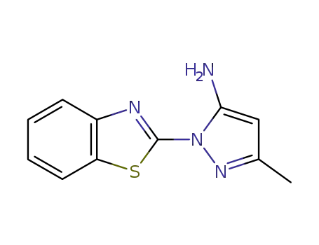 2-Benzothiazol-2-yl-5-methyl-2H-pyrazol-3-ylamine