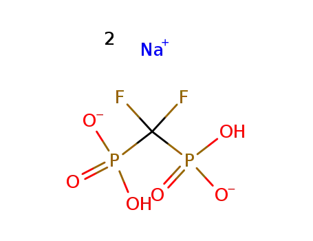 difluoromethylenebisphosphonic acid disodium salt