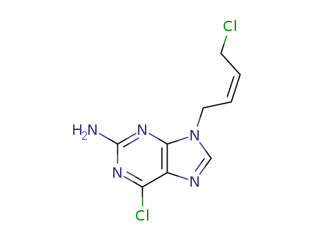 9H-Purin-2-amine, 6-chloro-9-(4-chloro-2-butenyl)-, (Z)-